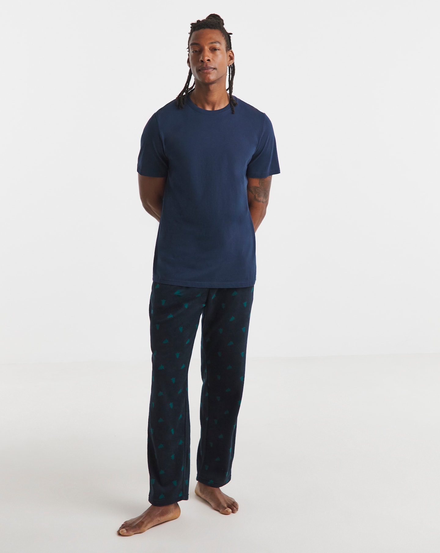 Christmas Tree Fleece Lounge Pant