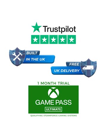 Stormforce Onyx Ryzen 5600G, 16GB RAM, 1TB SSD, Windows 11 Gaming Desktop