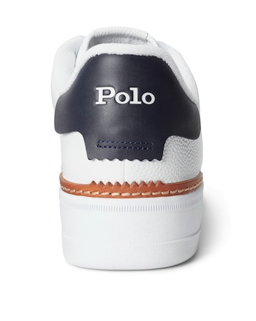 Polo Ralph Aluren Masters Court Trainer - White/Navy