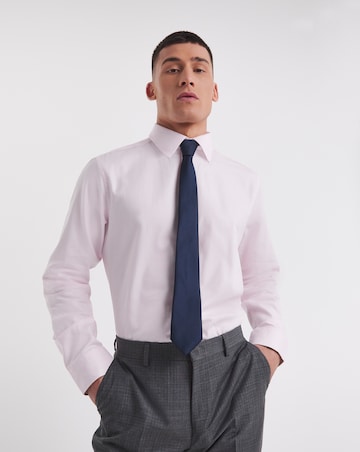 William Hunt Herringbone Formal Shirt