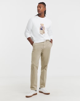 Polo Ralph Lauren Bear Graphic Crew Sweat - White