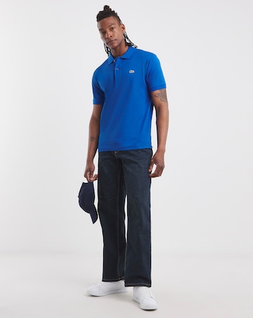 Lacoste Classic Short Sleeve Pique Polo - Bright Blue