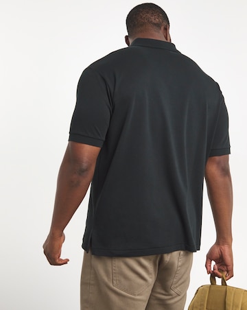 Polo Ralph Lauren Super Soft Black Cotton Short Sleeve Polo Shirt