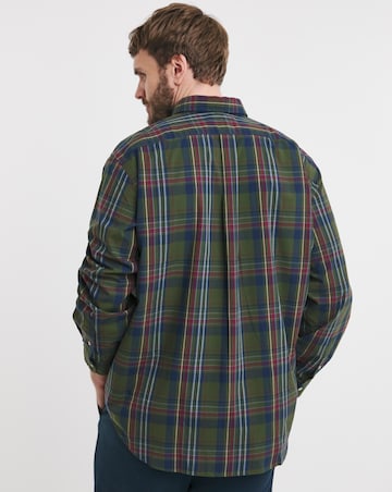 Polo Ralph Lauren Long Sleeve Olive Check Performance Shirt