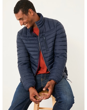 FatFace Dartmouth Puffer Coat - Navy