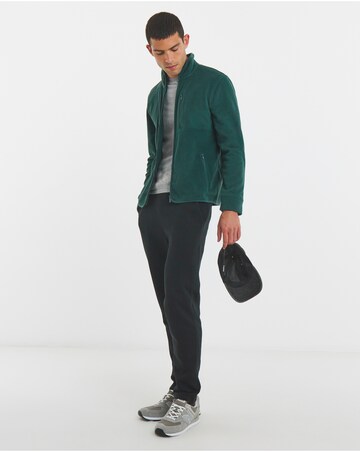 Microfleece Full Zip Jacket-Khaki