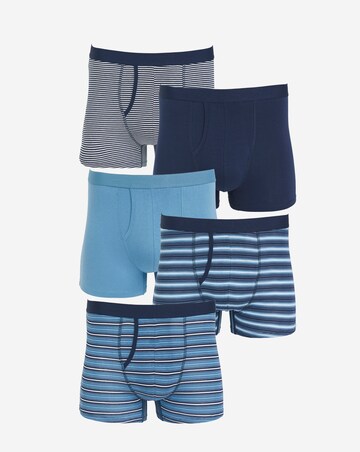 5 Pack Blue Stripe A Fronts