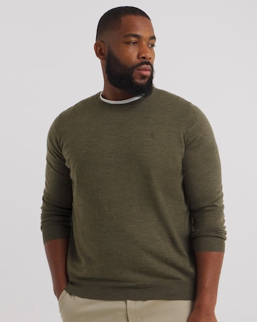 Polo Ralph Lauren Merino Wool Knit Polo - Olive