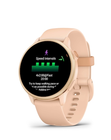 Garmin Vivoactive 6 AMOLED 42mm Smart Watch - Pink Dawn