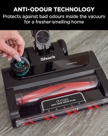 Shark IZ400UKT Stratos Cordless Vacuum with Anti Hair Wrap Plus & Clean Sense IQ