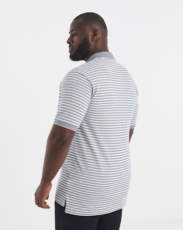 Polo Ralph Lauren Short Sleeve Stripe Polo - Navy/White