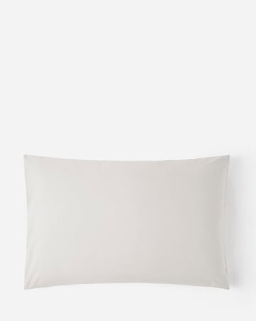 Pure Cotton 200 Thread Count Pillow Case Pair