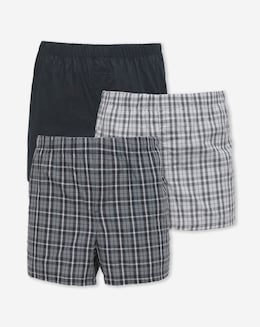 Jack &amp; Jones Woven Boxers 3 Pack