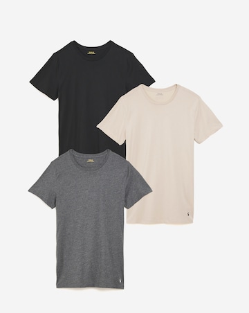 Polo Ralph Lauren 3 Pack Crew Neck Lounge T-shirts