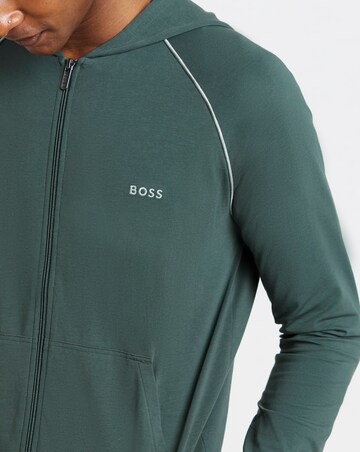 BOSS Mix & Match Lounge Hoodie - Green