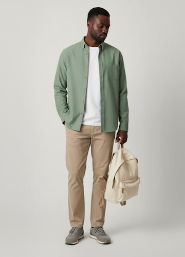 Long Sleeve Oxford Shirt Long