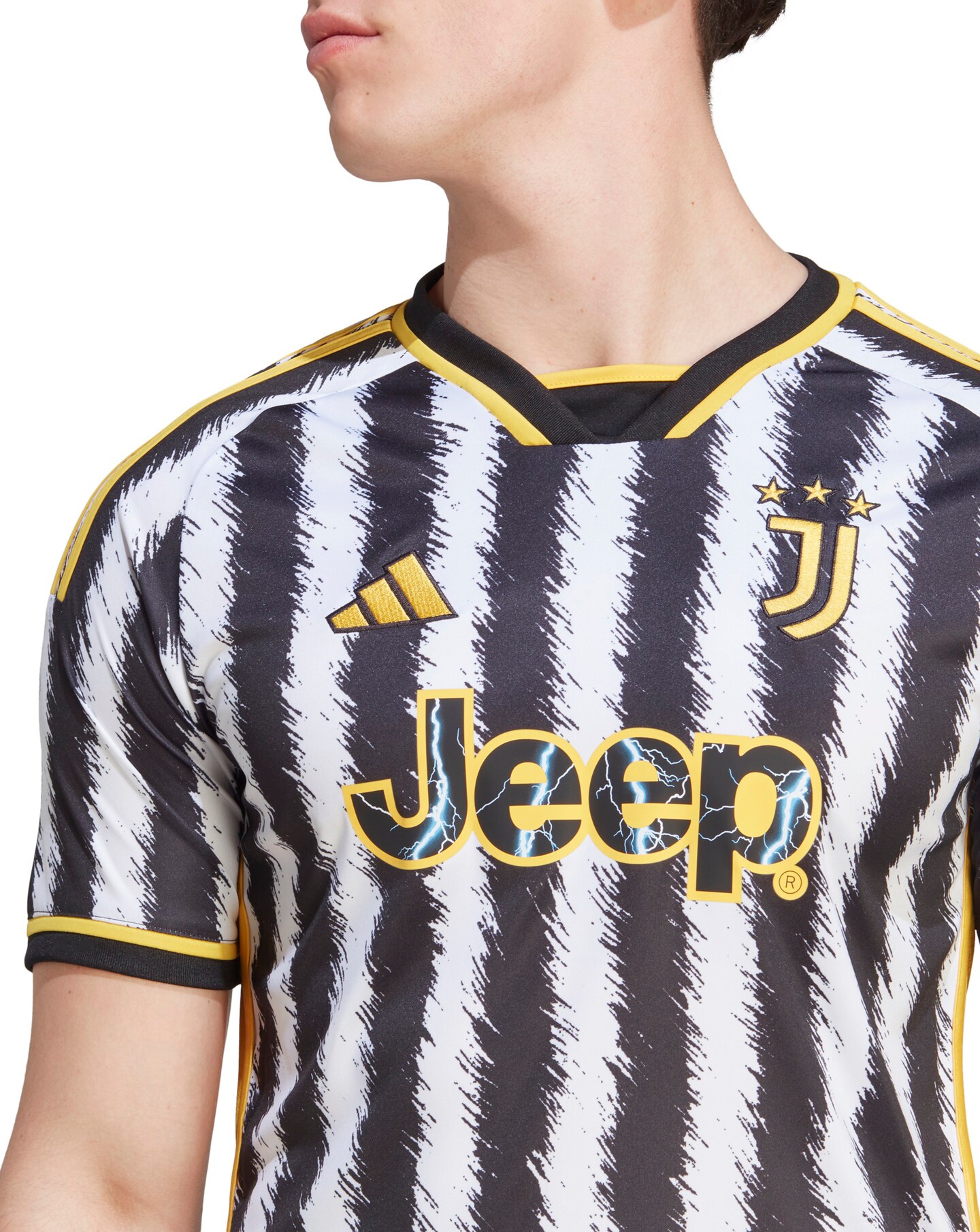 adidas　23-24 Juventusユニフォーム　JEEPビッグプリント adidas Juventus 23/24 Men's Third Jersey – Soccer Maxx