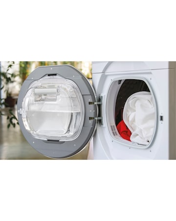 Hoover H-Dry 300 HLEH8A2DE Wifi Connected 8kg Heat Pump Tumble Dryer - White