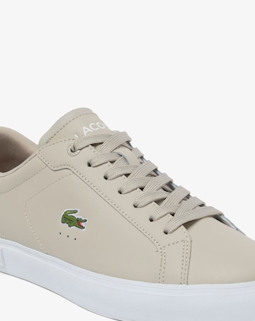 Lacoste Powercourt Leather Trianer - Grey