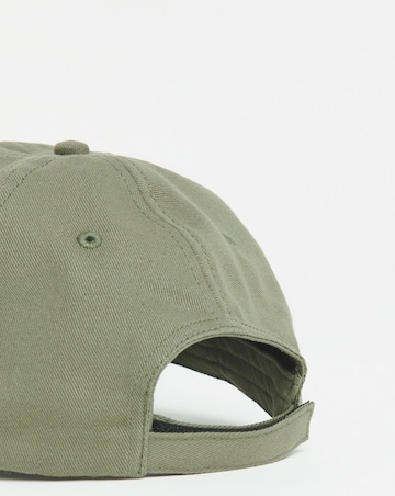 BOSS Classic Badge Cotton Cap - Green