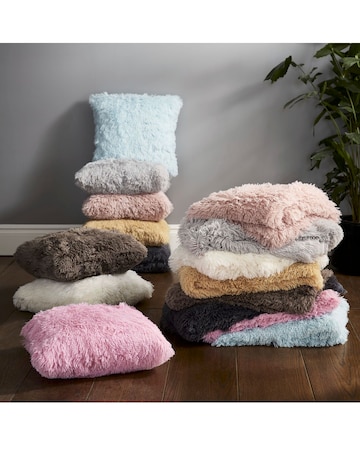 Catherine Lansfield Shaggy Fleece Throw