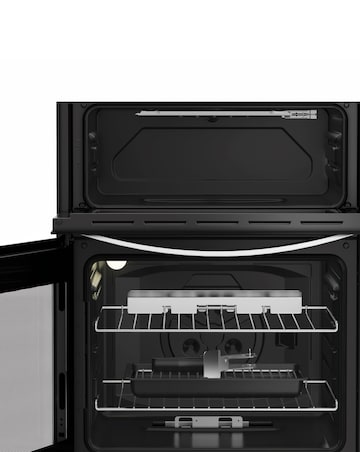 Indesit ITG6GW 60cm Gas Twin Cooker - White + Installation