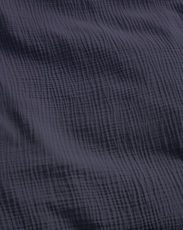 Cotton Crinkle Muslin Duvet Set - Midnight