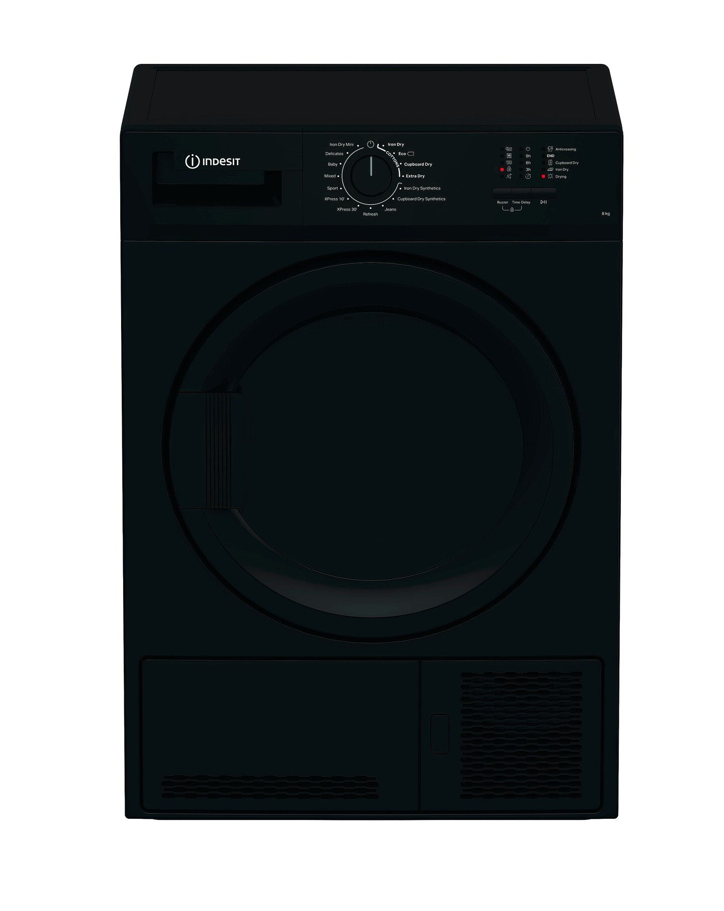 Indesit C YD C82 BBGL UK Condenser Tumble Dryer 8kg - Black