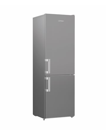 Indesit IKNS 1261 W4UK 60/40 Fridge Freezer - Silver