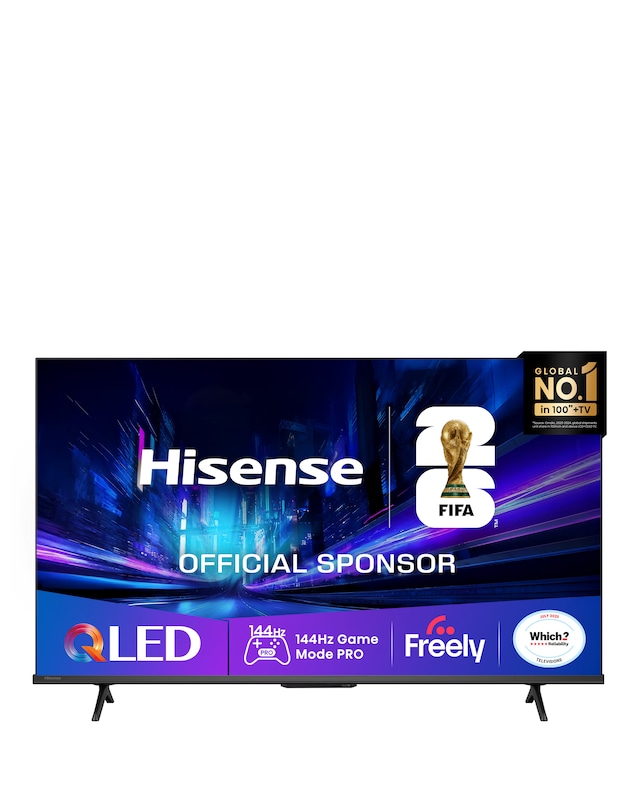 Hisense 43E78QTUK PRO 43 QLED 4K Ultra HD Smart Gaming TV
