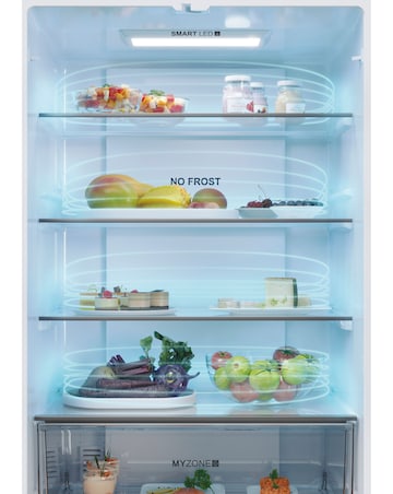 Haier HFR5719ENMG 70cm French Door Fridge Freezer - Silver
