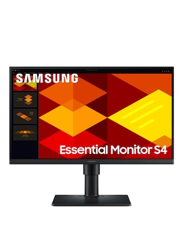 Samsung 22in Essentials S40GD 100Hz FHD Height Adjust Monitor - Black