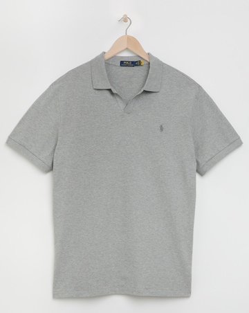 Polo Ralph Lauren Open Collar Grey Polo Shirt