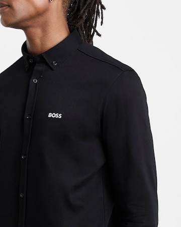 BOSS Long Sleeve Motion Shirt - Black