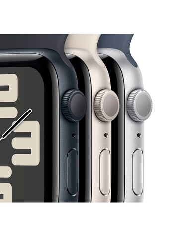 Apple Watch SE GPS 40mm Starlight Aluminium Case with Starlight Sport Loop