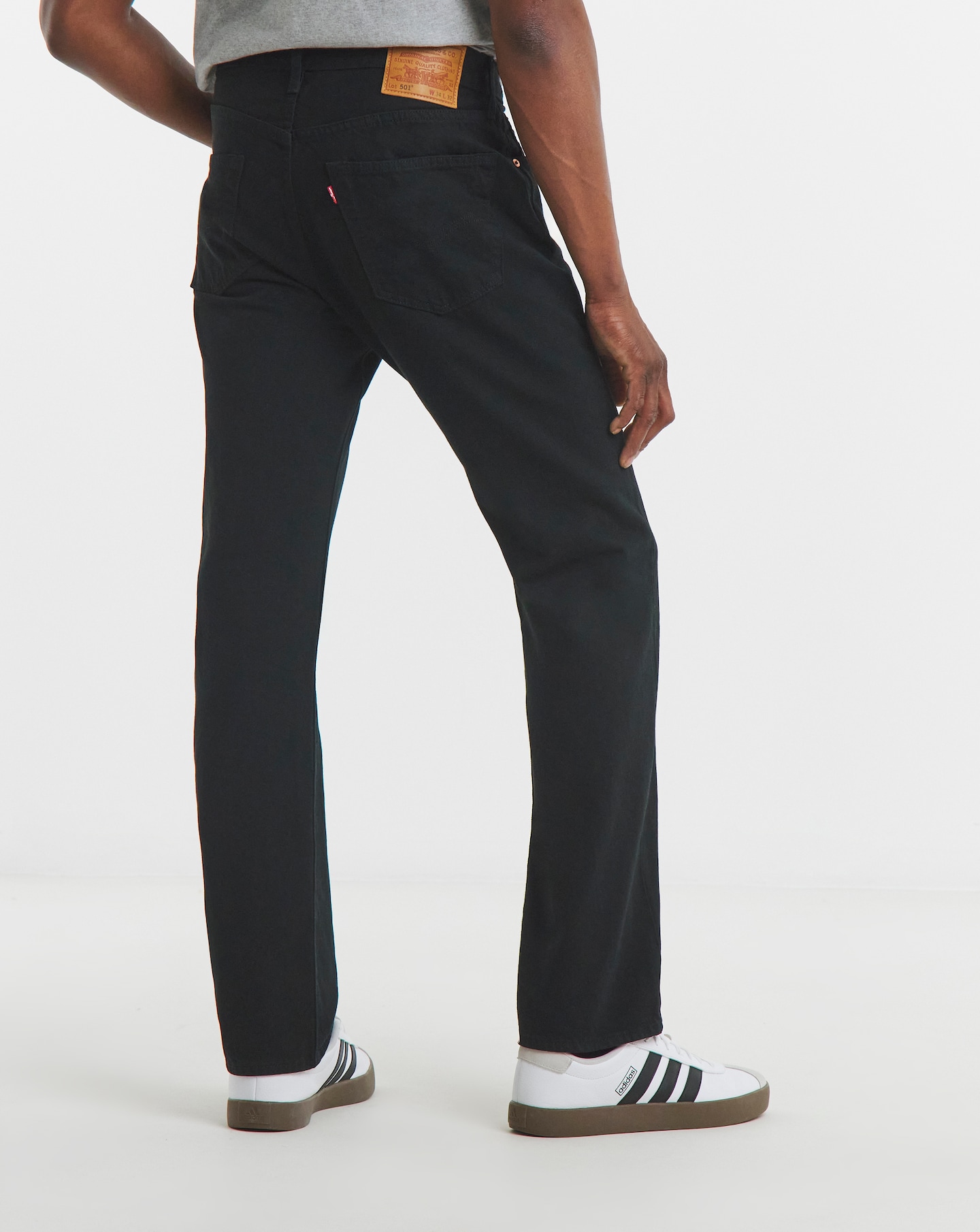 Levi's 501 Original Straight Fit Jean - Black | Jacamo