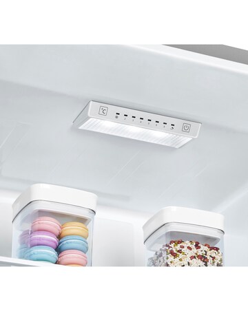 Hisense RB435N4BCE Fridge Freezer - Stainless Steel