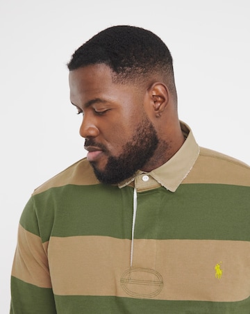 Polo Ralph Lauren Striped Rugby - Olive/Khaki