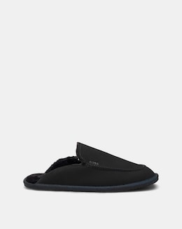 BOSS Lined Muled Slipper - Black