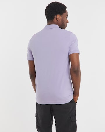 BOSS Short Sleeve Box Logo Polo - Purple
