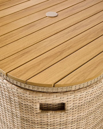 Seville Compact Dining Set with Parasol