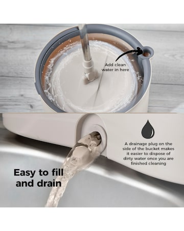 Tower Cavaletto Compact Spin Mop