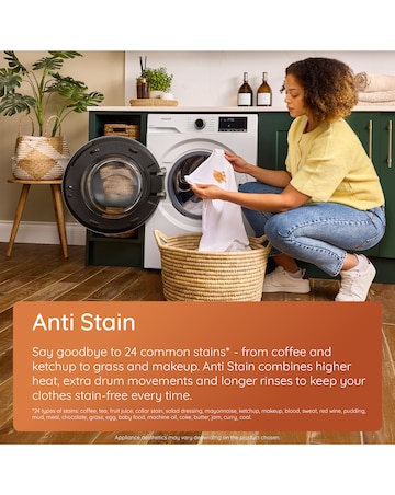 Hotpoint HP 124A CARE UK Fabric Care Washing Machine - White + Installation