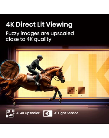 Hisense 43E78QTUK 43in QLED 4K Ultra HD HDR Smart TV