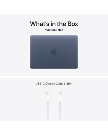 Apple MacBook Neo (A18, 2026) 13in 6-core CPU 5-core GPU 8GB 256GB - Indigo