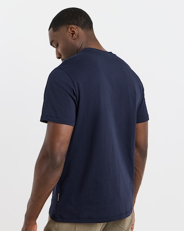 Napapijri Valdor Graphic T-Shirt - Navy