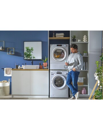 Candy Smart Pro CROE H9A3TE-80/N WiFi 9kg Heat Pump Tumble Dryer White + Install