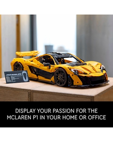 LEGO Technic McLaren P1 Hypercar Set for Adults 42172