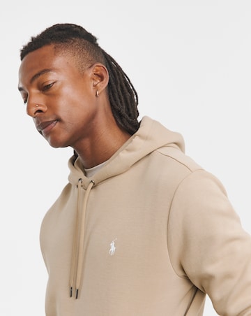 Polo Ralph Lauren Classic Double Knit Hoodie - Beige