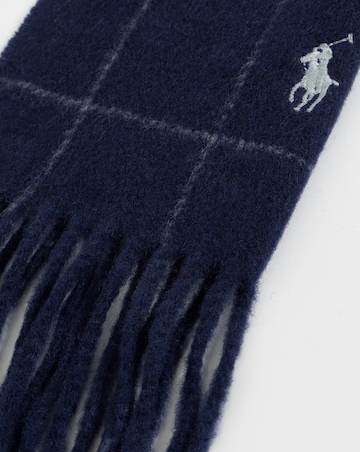 Polo Ralph Lauren Check Scarf - Navy